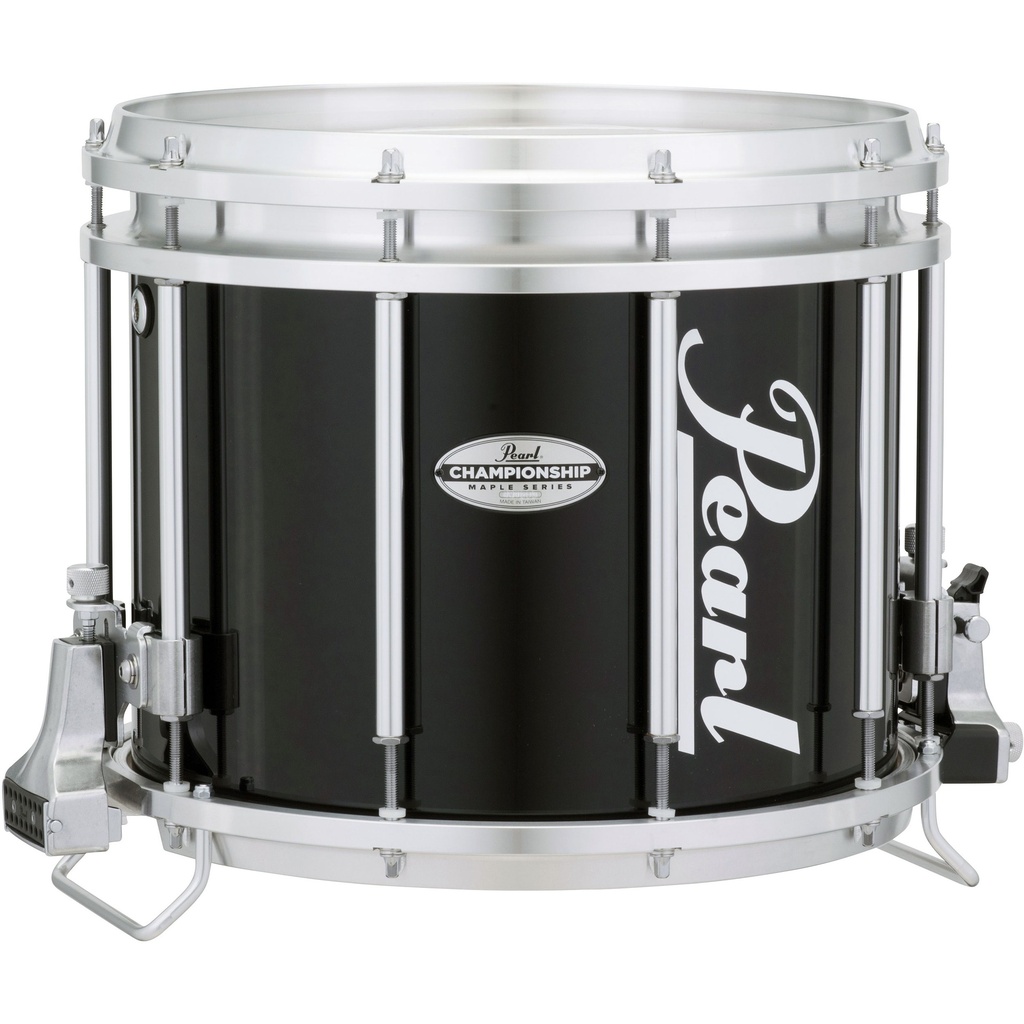 [FFXML1311/A103] Pearl 13" x 11" FFXML Championship Marching Snare in Piano Black