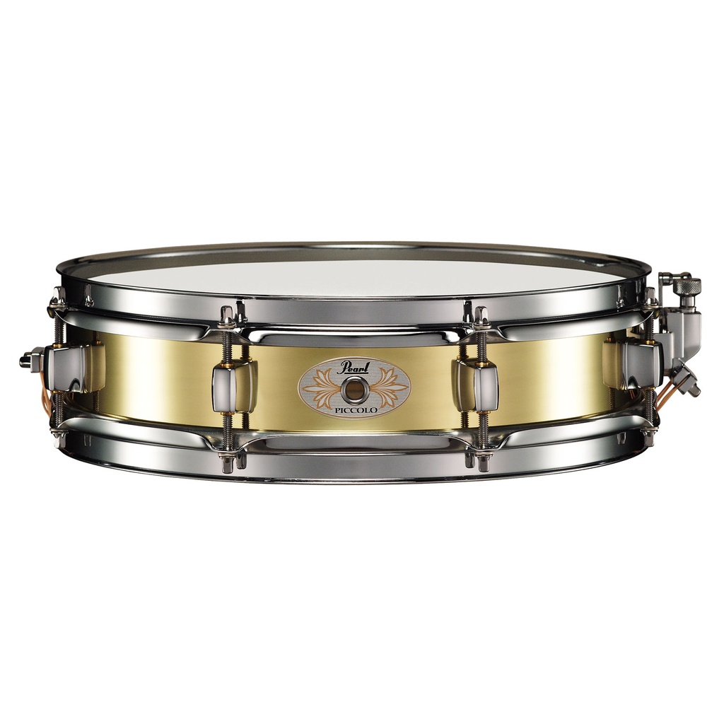 [B1330] Pearl 13" x 3" Brass Piccolo Snare Drum