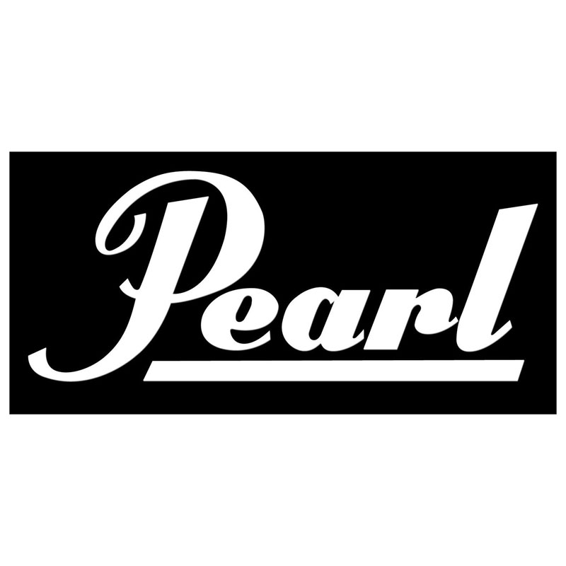 [PHD1WMP] Pearl 13" x 5.5" White Logo Decal Sticker
