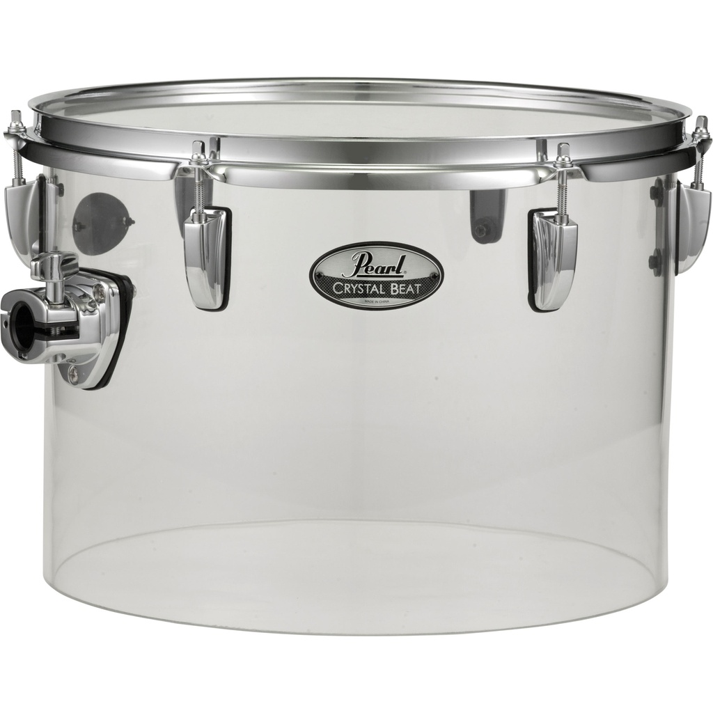 [CRB1309ST/C730] Pearl 13" x 9" Crystal Beat Concert Tom in Ultra Clear