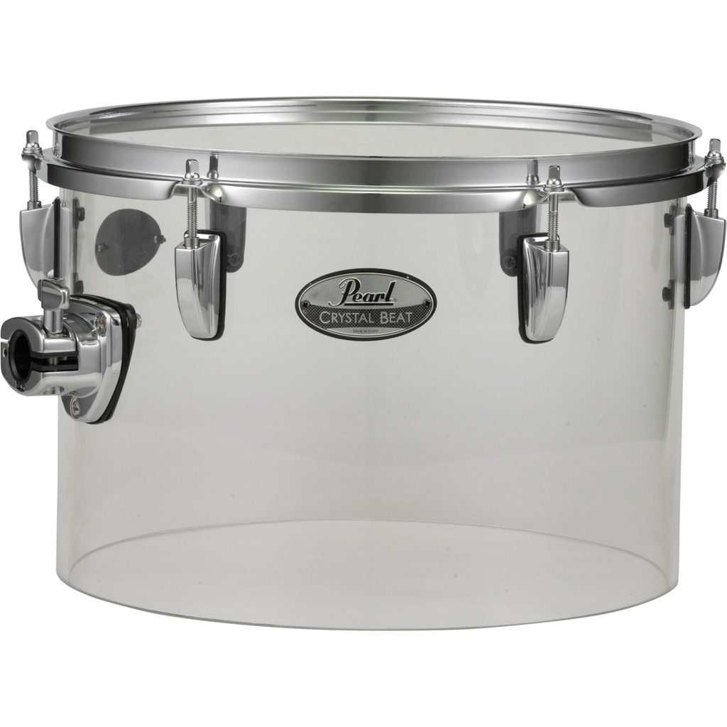 [CRB1410ST/C730] Pearl 14" x 10" Crystal Beat Concert Tom in Ultra Clear