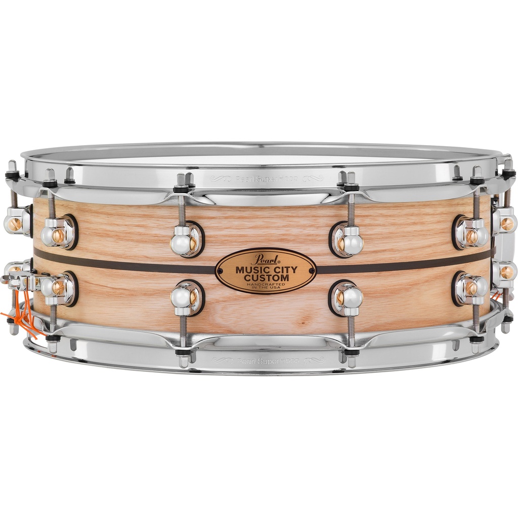 [MCCA1450S/C1007] Pearl 14" x 5" MCC Solid Ash Snare w/ Ebony