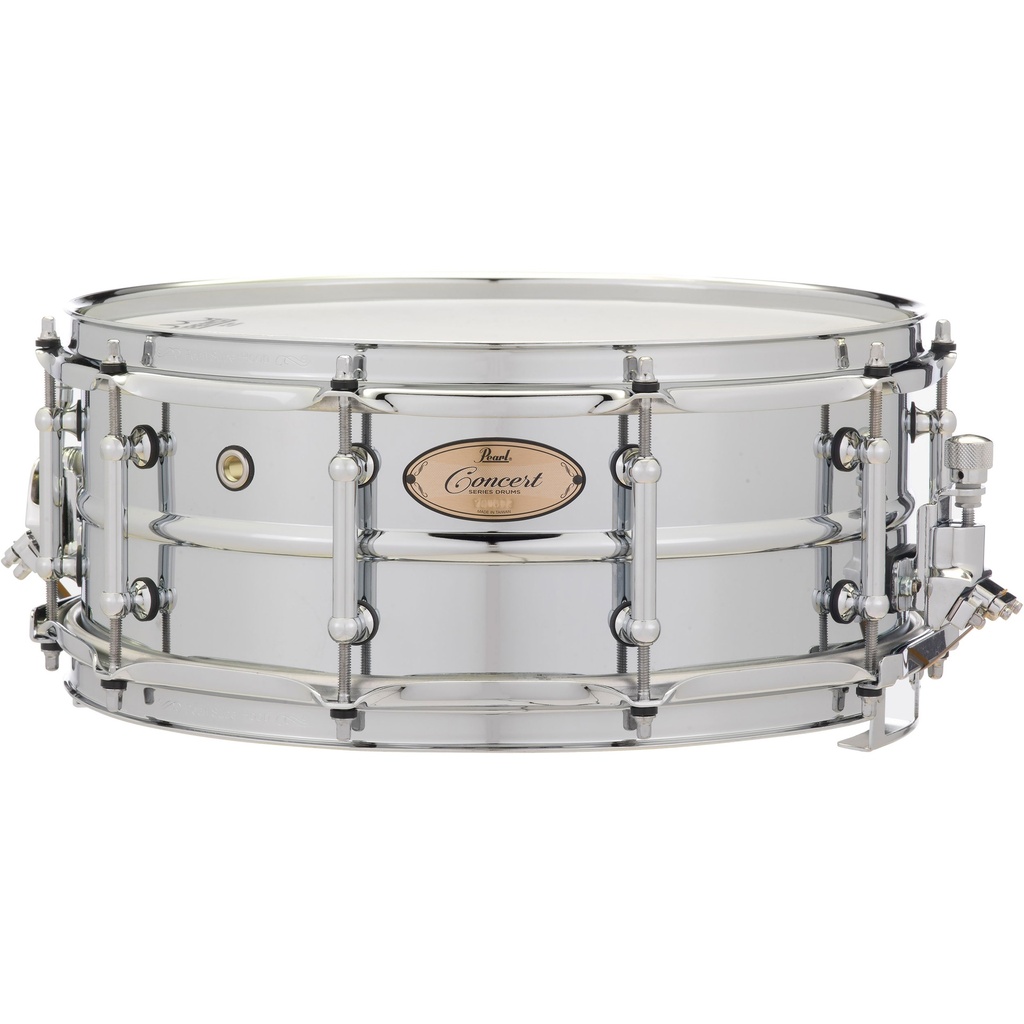[CRS1455] Pearl 14" x 5.5" Concert Beaded Steel Snare Drum