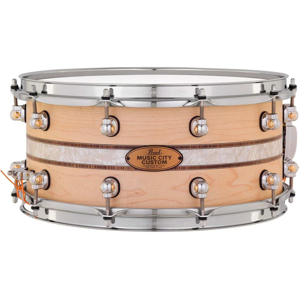[MCCM1465S/C1002] Pearl 14" x 6.5" MCC Solid Maple Snare w/ Kingwood Royal