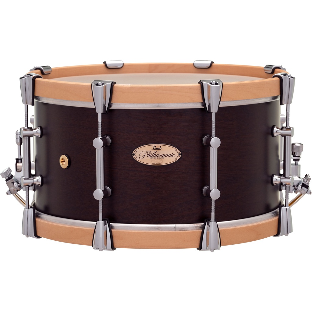 [PHX1580/C210] Pearl 15" x 8" Philharmonic African Mahogany Concert Snare Drum