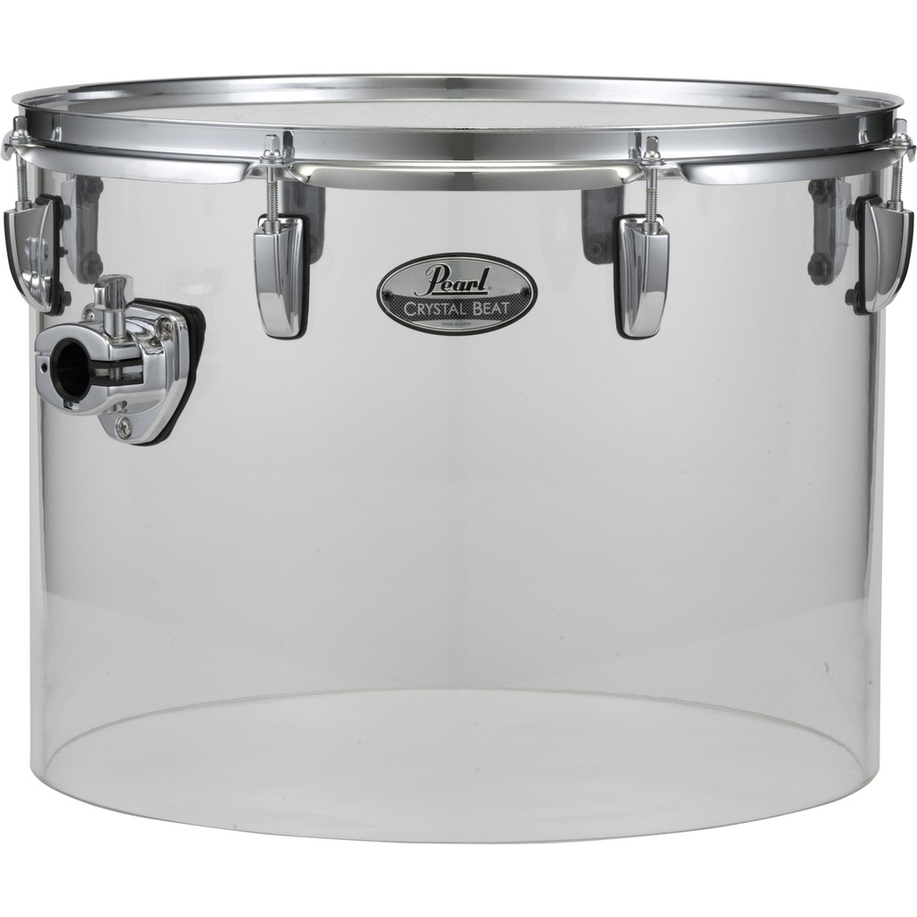 [CRB1612ST/C730] Pearl 16" x 12" Crystal Beat Concert Tom in Ultra Clear