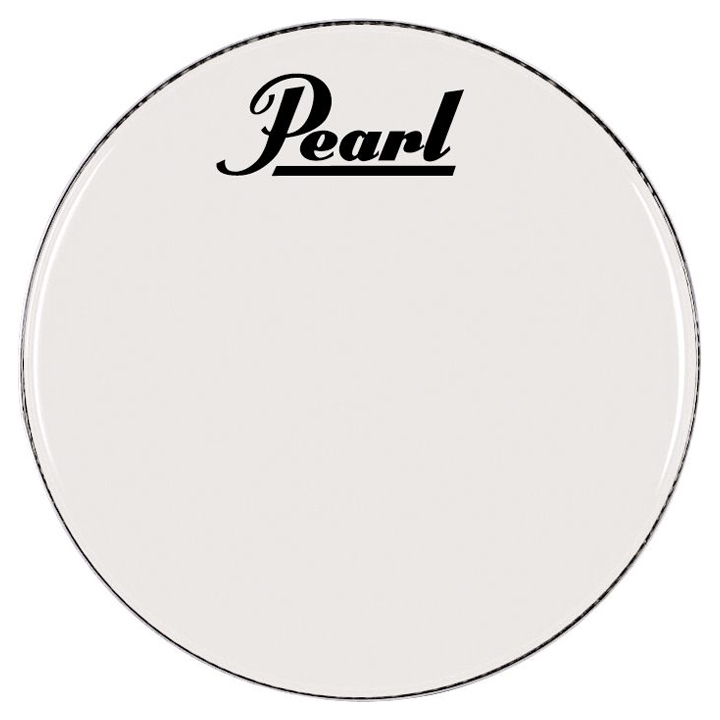 [BR1230PL] Pearl 30" Smooth White Ambassador Pearl Logo
