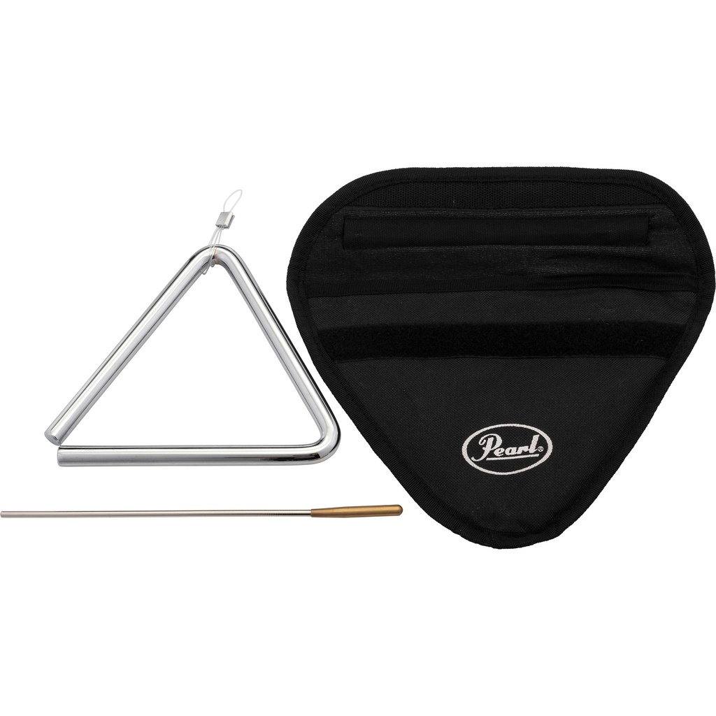 [PET60] Pearl 6" Elite Triangle w/ Beater & Case