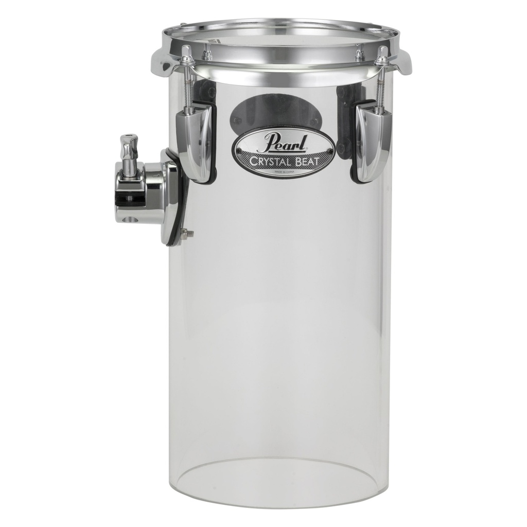[CRB612/C730] Pearl 6" x 12" Crystal Beat Rocket Tom in Ultra Clear