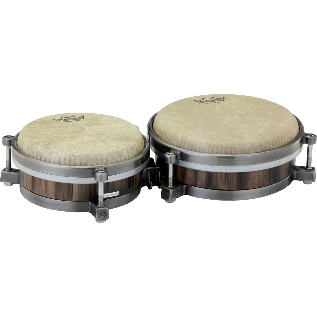 [PTB785] Pearl 7" & 8.5" Travel Bongos in Caramel Brown