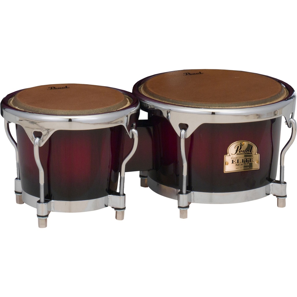 [PBW300DX506] Pearl 7/9" Elite Series Oak Bongos in Merlot Burst