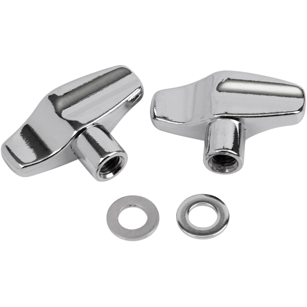 [UGN8/2] Pearl Die-Cast Wing Nuts with Washers (2-Pack)