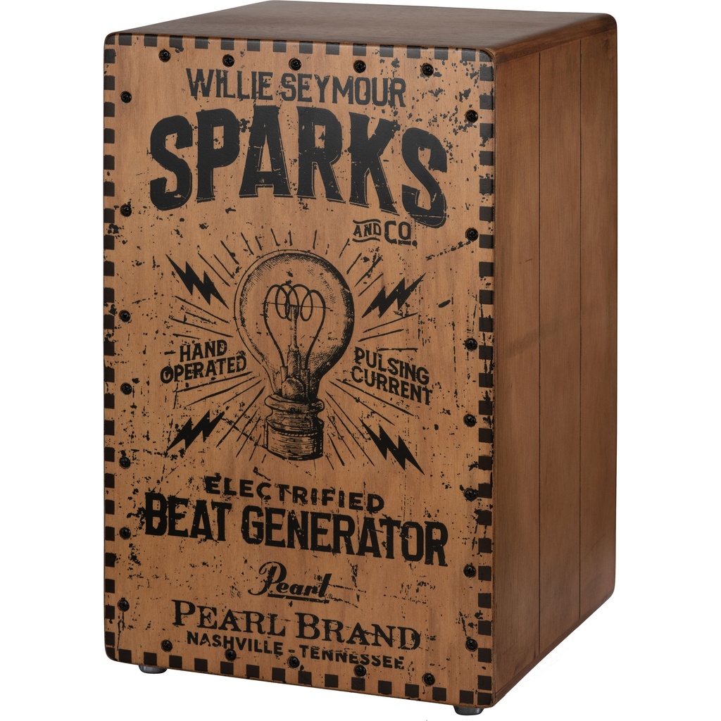 [PBEC210] Pearl Electronic Cajon with W.S. Sparks Graphic Finish