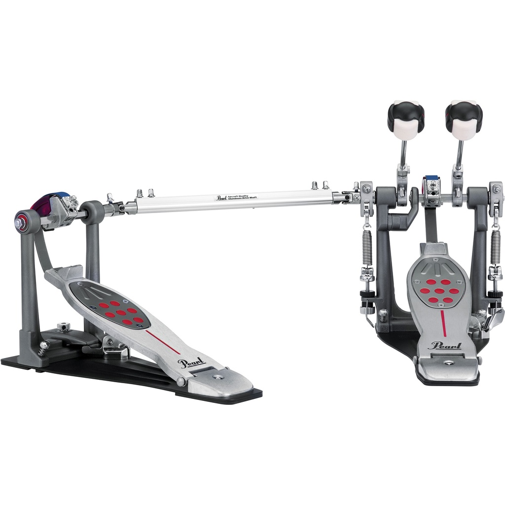 [P2052B] Pearl Eliminator Redline Belt Drive Double Bass Pedal with Case