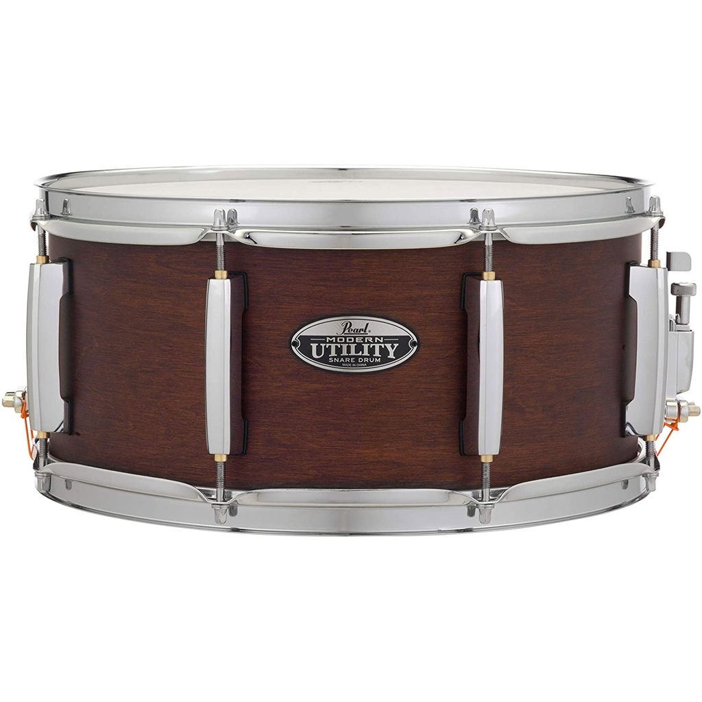 [MUS1465M220] Pearl Modern Utility 14" x 6.5" Snare in Satin Brown