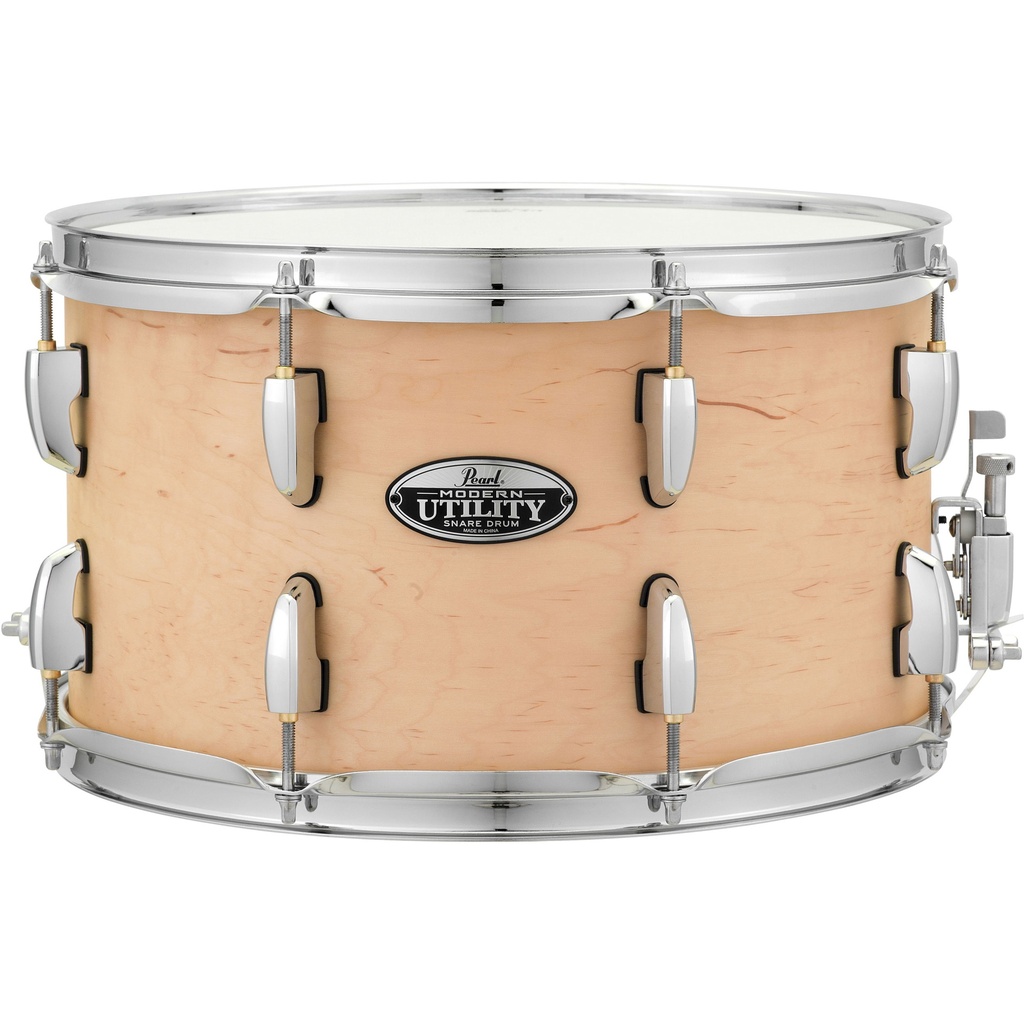 [MUS1480M224] Pearl Modern Utility 14" x 8" Maple Snare Drum in MATTE NATURAL