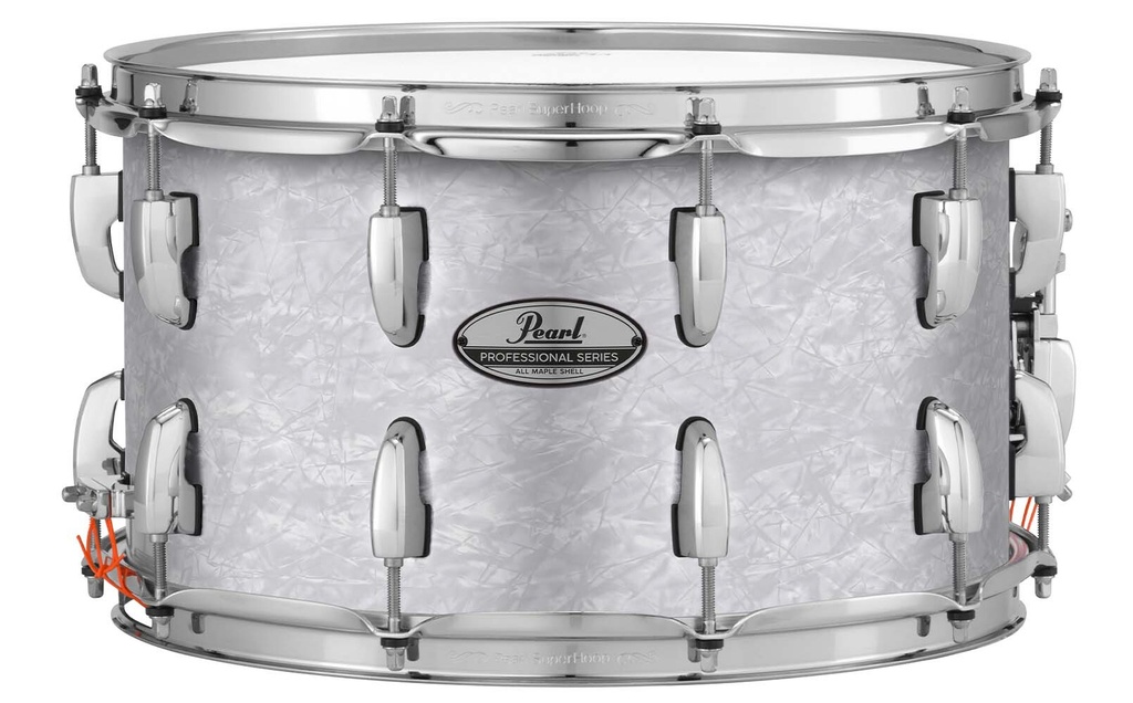 [PMX1480S/C448] Pearl Professional Maple Snare Drum 14" x 8" White Marine Pearl