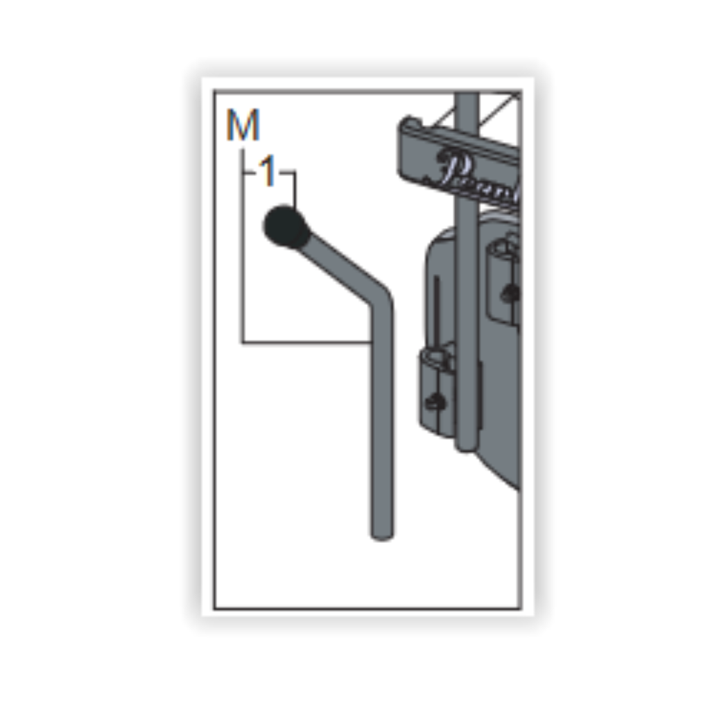 [AL70A] Pearl Support Bar for CXB-1 Marching Bass Carrier
