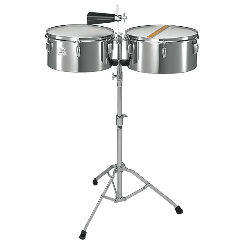 [PTS5134] Pearl Timbales 13" 14" Steel Primero Tilting Stand