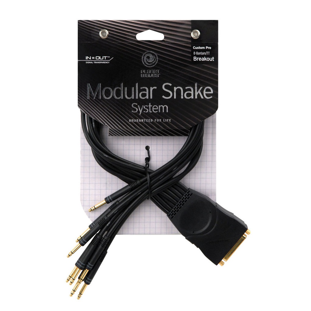 [PW-TRSB-01] Planet Waves 1/4" TRS Breakout Cable for Modular Snake