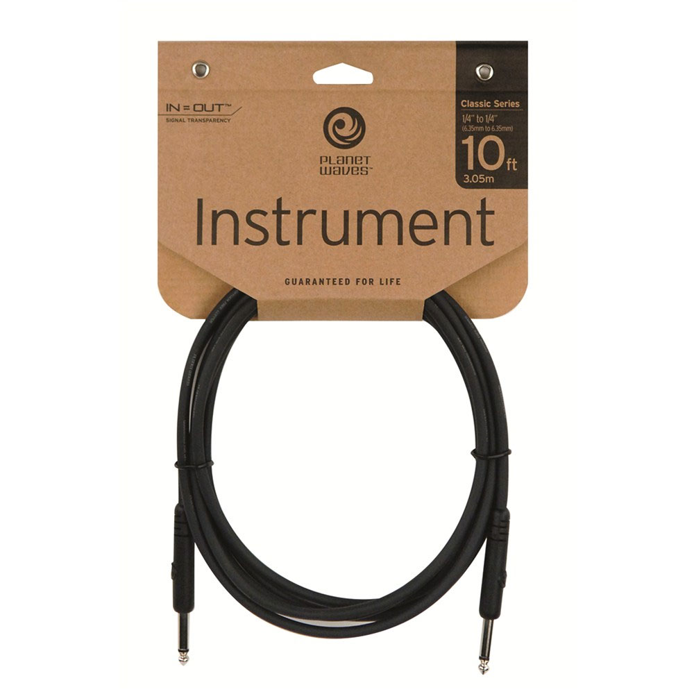 [PW-CGT-10] Planet Waves 10' Classic Series Instrument Cable