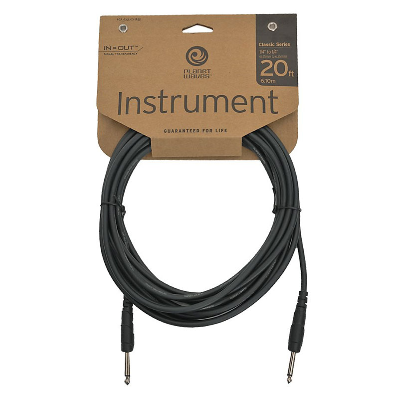 [PW-CGT-20] Planet Waves 20' Classic Series Instrument Cable