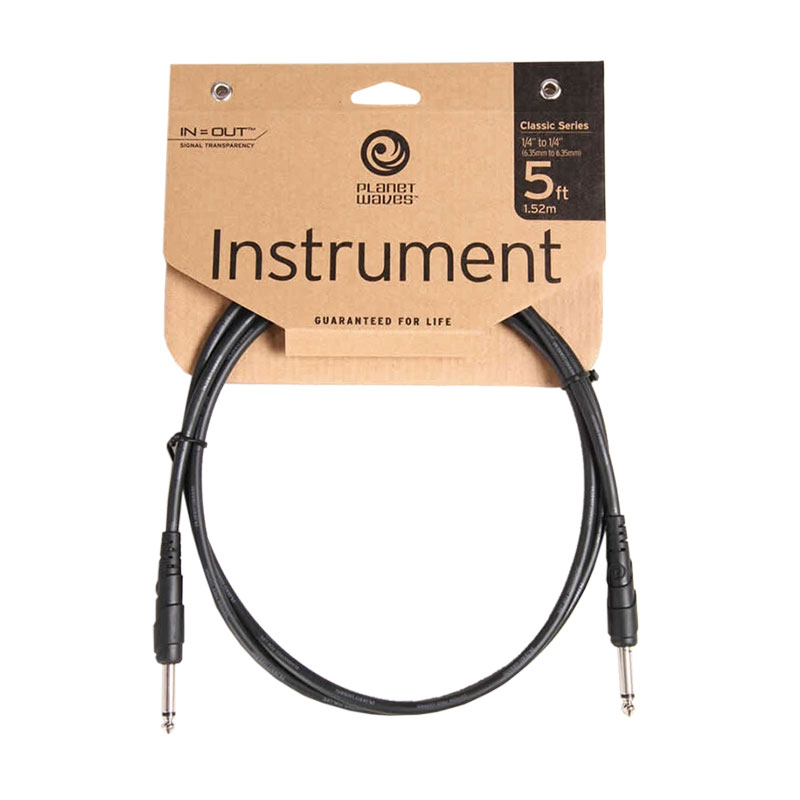 [PW-CGT-05] Planet Waves 5' Classic Series Instrument Cable