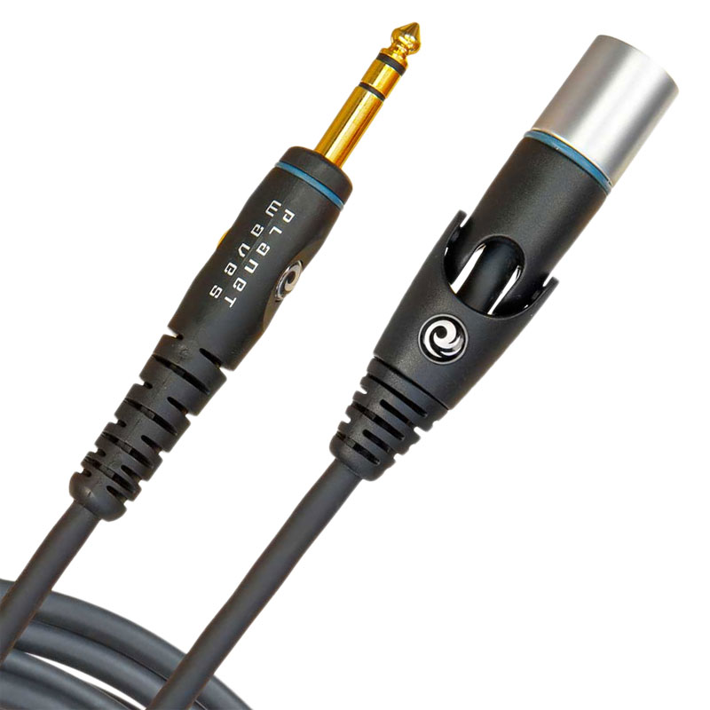 [PW-GMMS-05] Planet Waves 5' Custom Series Swivel Microphone Cable (XLR Male to 1/4")