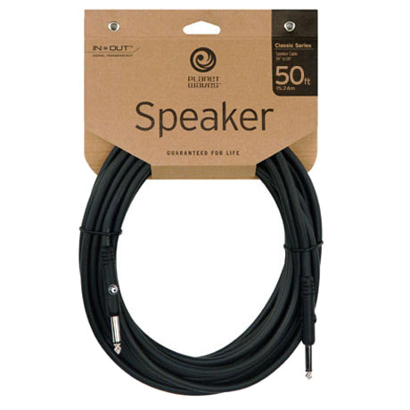 [PW-CSPK-50] Planet Waves 50' Classic Series 1/4" Speaker Cable