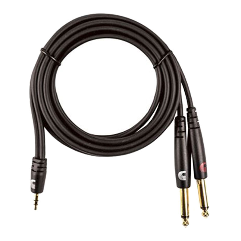 [PW-MPTS-06] Planet Waves 6' Male 1/8" Stereo to Dual Male 1/4" Cable