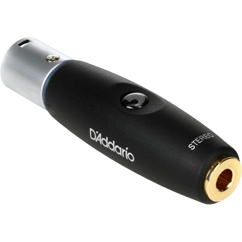 [PW-P047Z] Planet Waves Male XLR to Female 1/4" Stereo Adapter