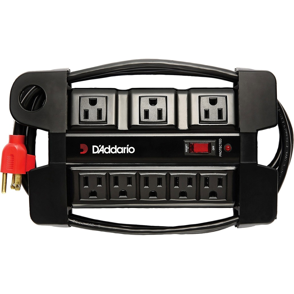 [PW-TGPB-01] Planet Waves Pro Tour-Grade 8-Outlet Power Base with 6' Cable