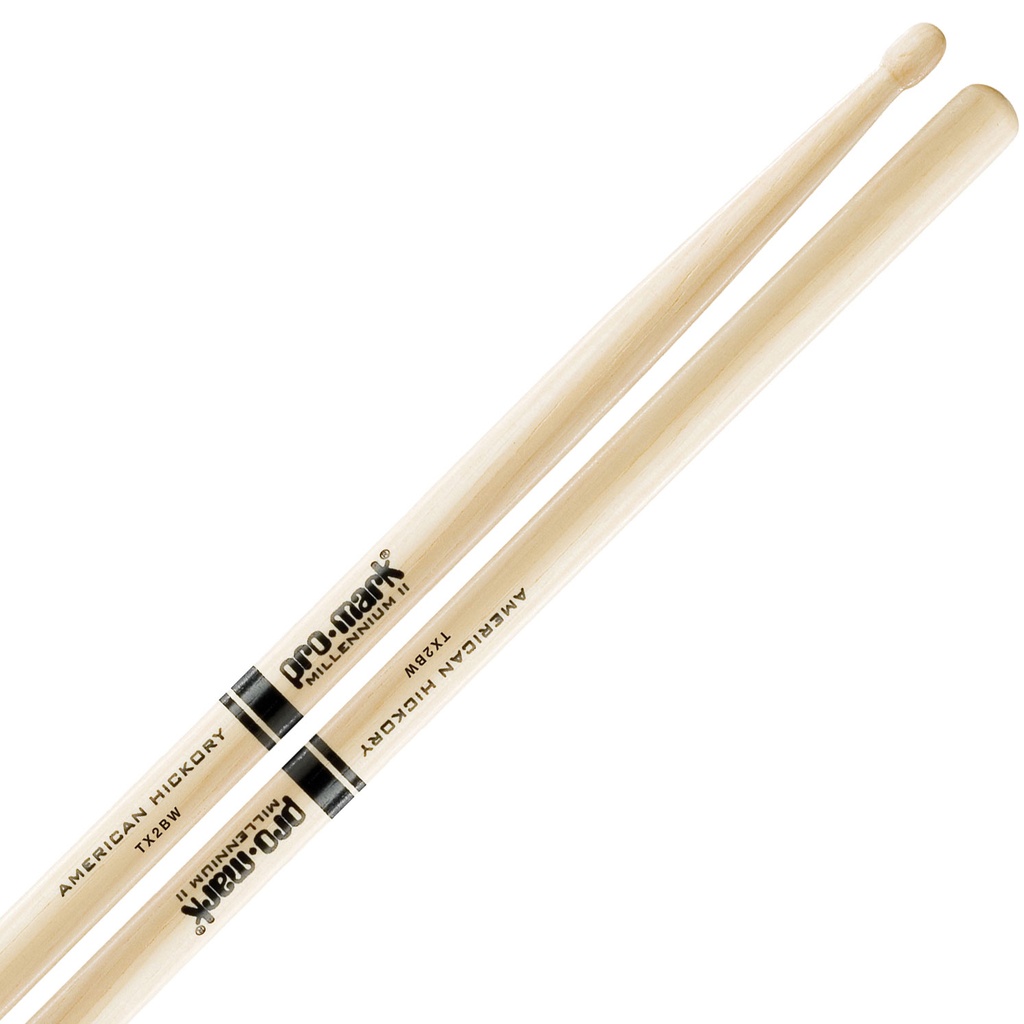 [TX2BW] Promark 2B Hickory Wood Tip