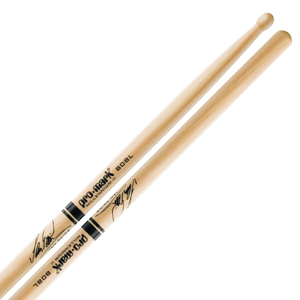 [TX808LW] Promark 808 Hickory Wood Tip Ian Paice Drumsticks