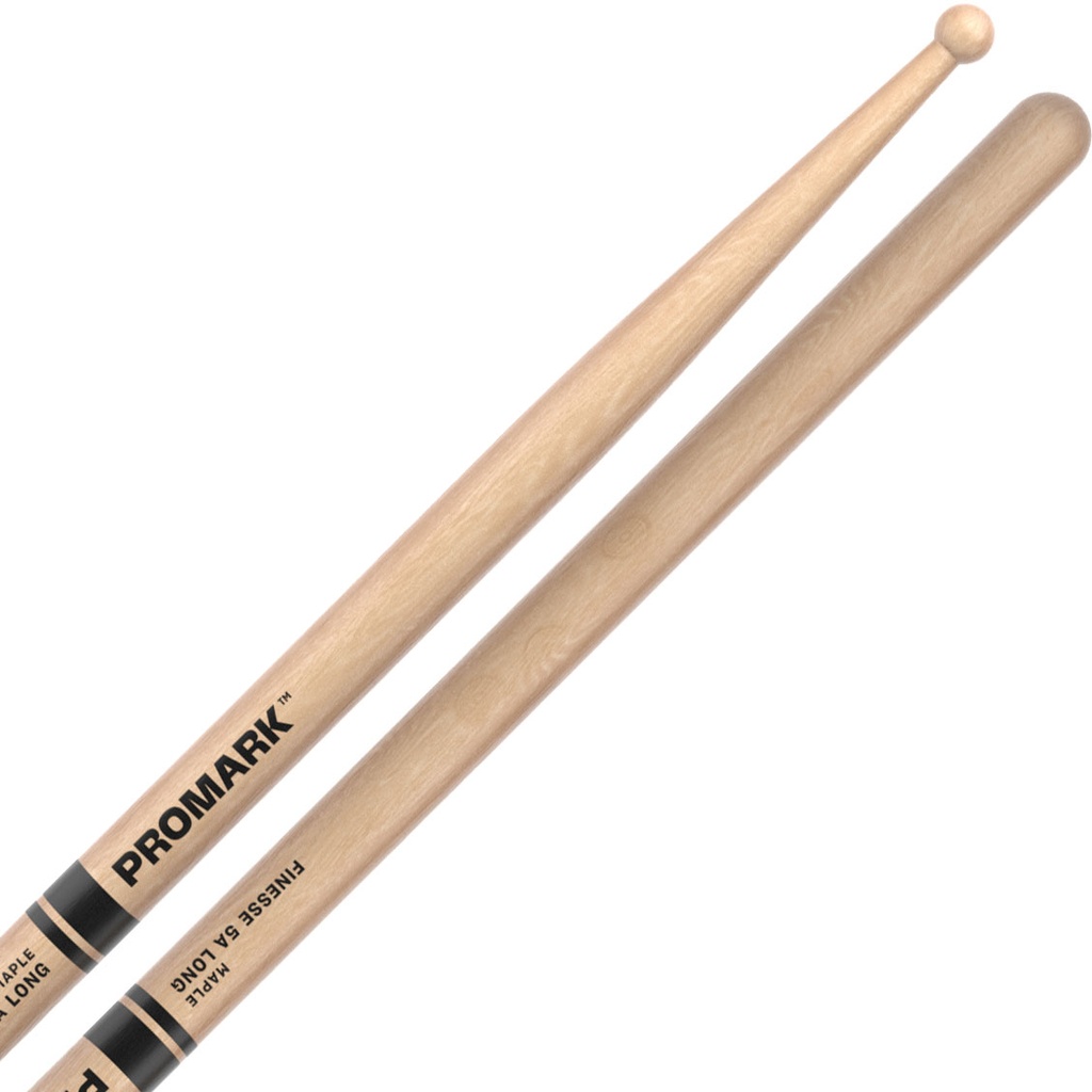 [RBM565LRW] Promark Finesse 5A Long Maple Round Tip Drum Sticks