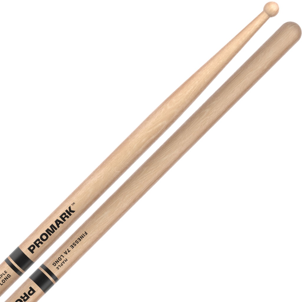 [RBM535LRW] Promark Finesse 7A Long Maple Round Tip Drum Sticks
