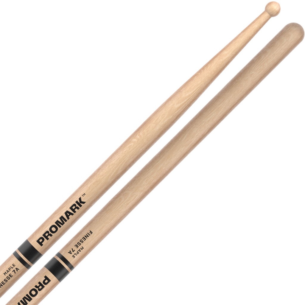 [RBM535RW] Promark Finesse 7A Maple Round Tip Drum Sticks