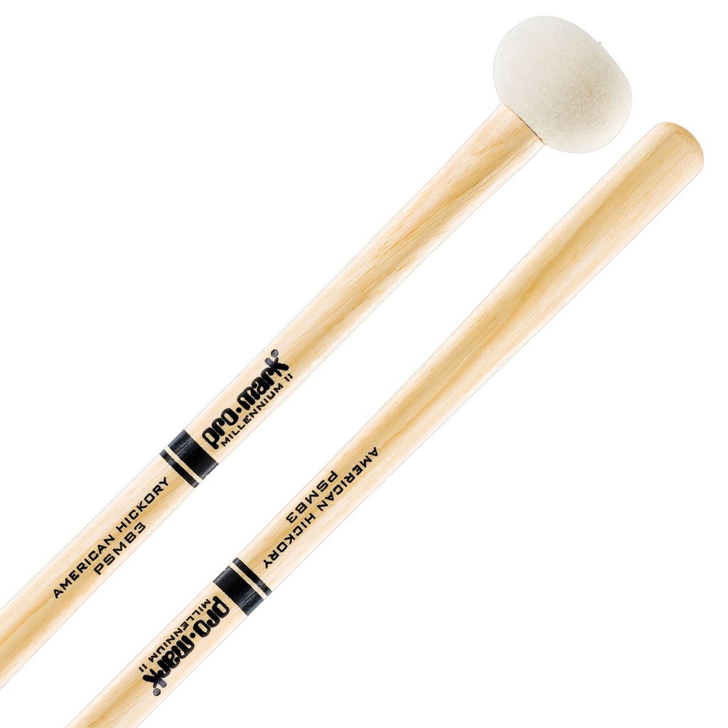 [PSMB3] Promark Medium Small 1.75" Felt Bass Drum Mallets