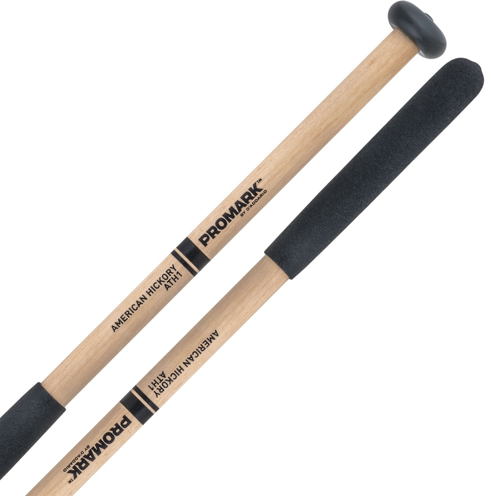[ATH1] Promark Nylon Cookie Tenor Mallets with Hickory Handle