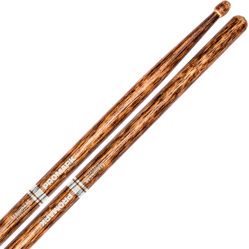 [R5BFG] Promark Rebound 5B FireGrain Hickory Drumsticks w/ Acorn Wood Tips