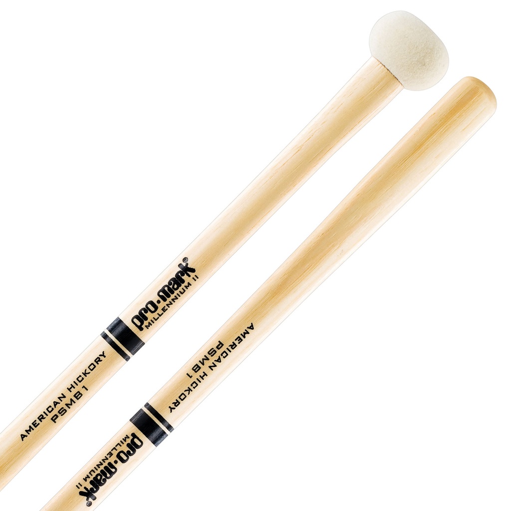 [PSMB1] Promark Small 1 1 3/8" Felt Bass Drum Mallet