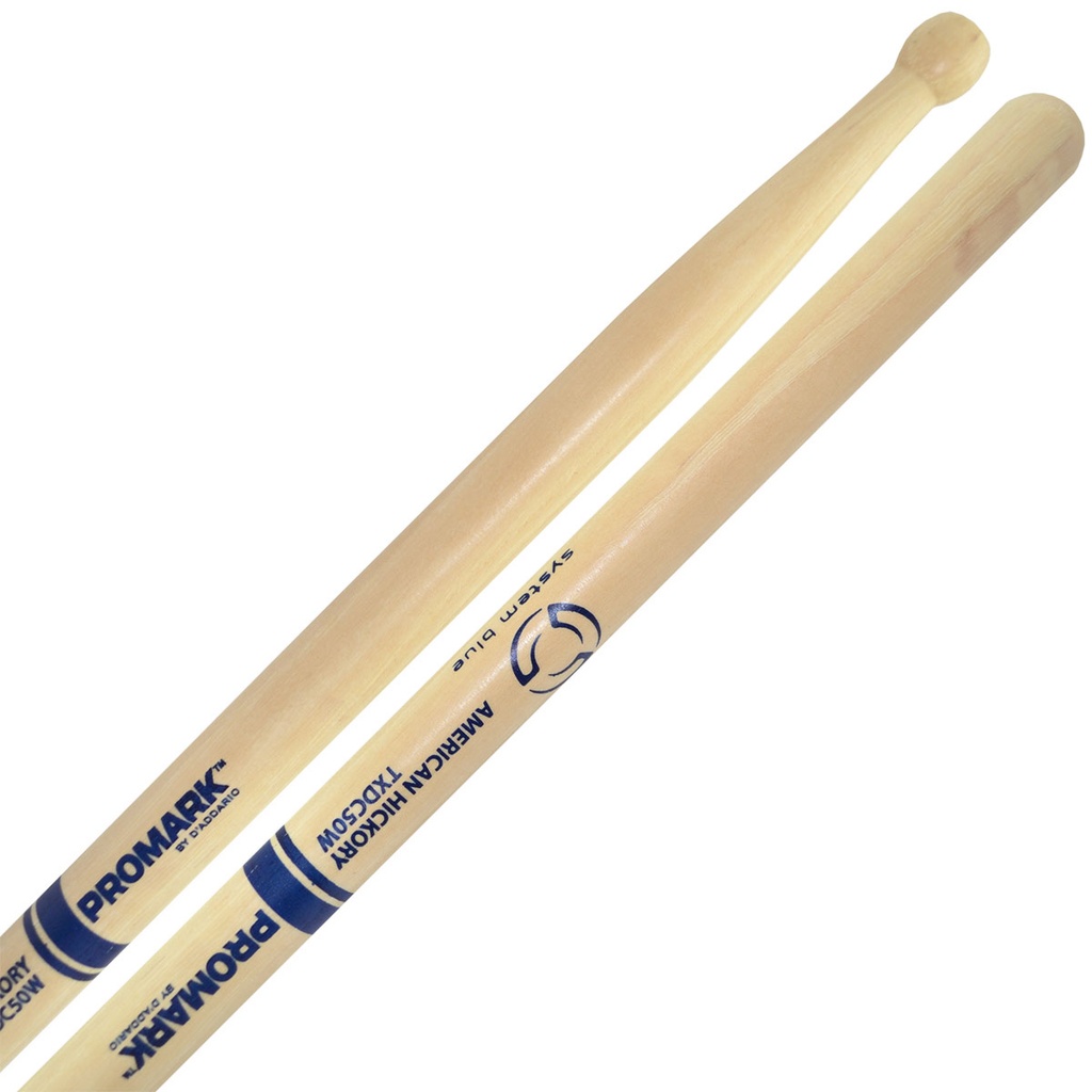 [TXDC50W] Promark System Blue Marching Snare Sticks