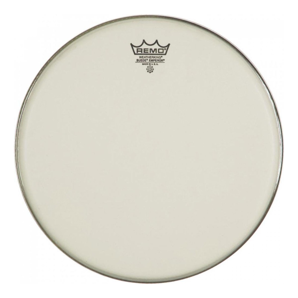 [BE-0810-WS-] Remo 10" Emperor White Suede Drum Head