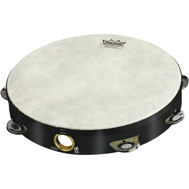 [TA-5110-70-] Remo 10" Single Row Pre Tuned Tambourine