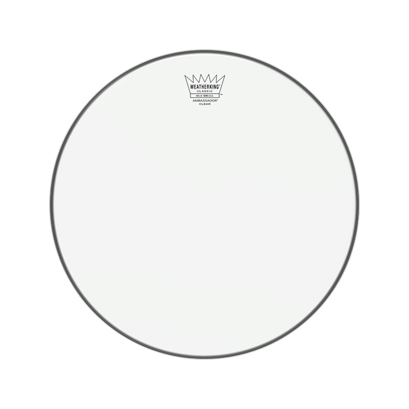 [CL-0313-BA-] Remo 13" Ambassador Clear Classic Fit Drum Head