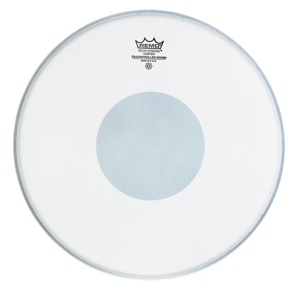 [CS-0113-10-] Remo 13" Controlled Sound Coated Drum Head with Black Dot