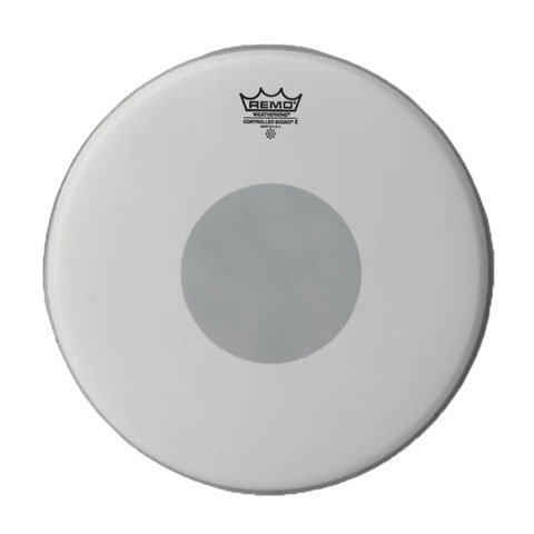 [CX-0113-10-] Remo 13" Controlled Sound X Coated Drum Head with Black Dot