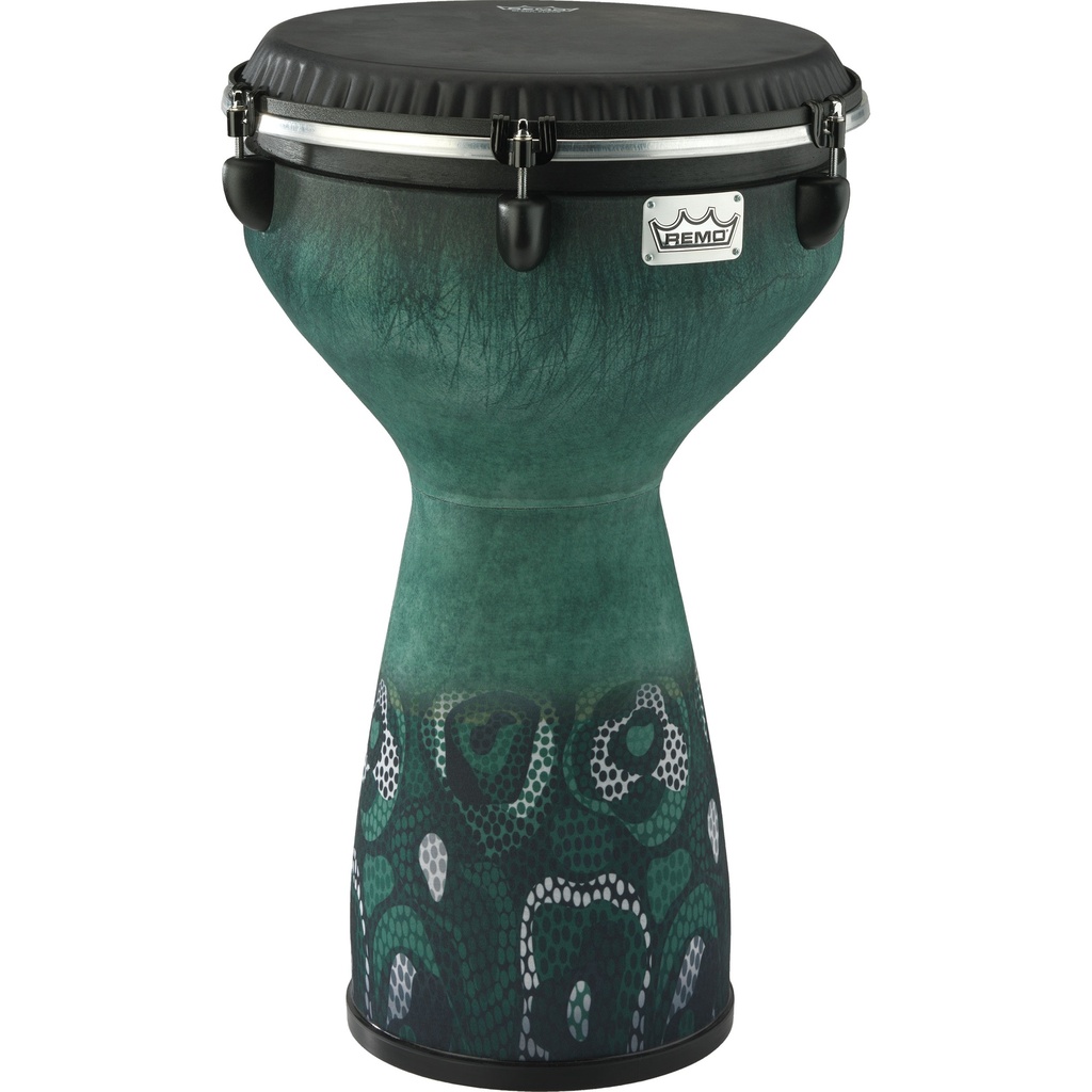 [DJ-7113-61-] Remo 13" Flareout Djembe in Everglade Green