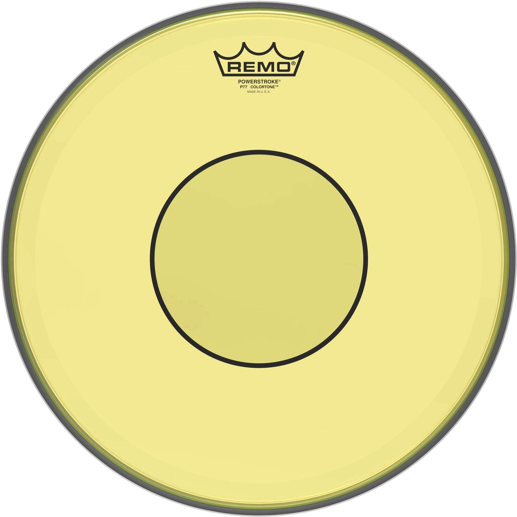 [P7-0313-CT-YE] Remo 13" Powerstroke 77 Colortone Yellow Drum Head