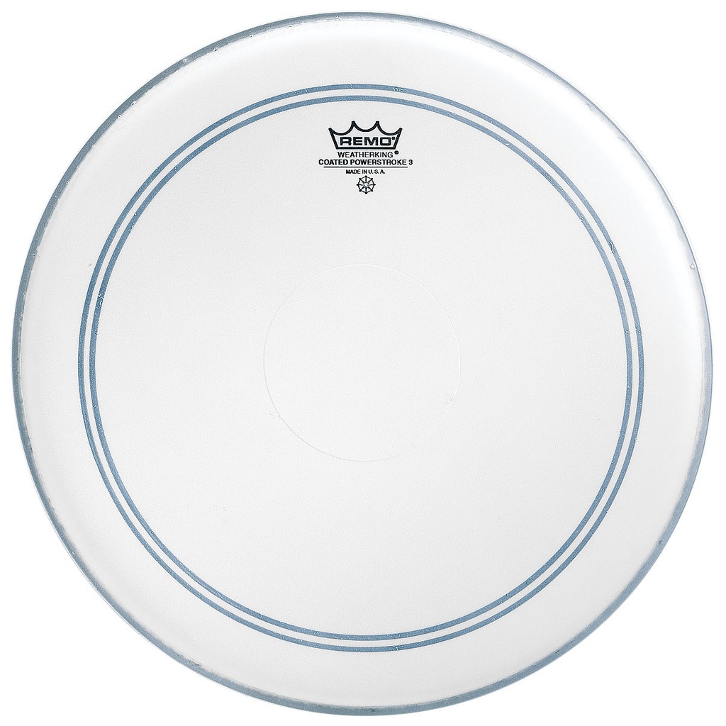 [P3-0113-C2-] Remo 13" Powerstroke P3 Coated Drum Head with Clear Dot